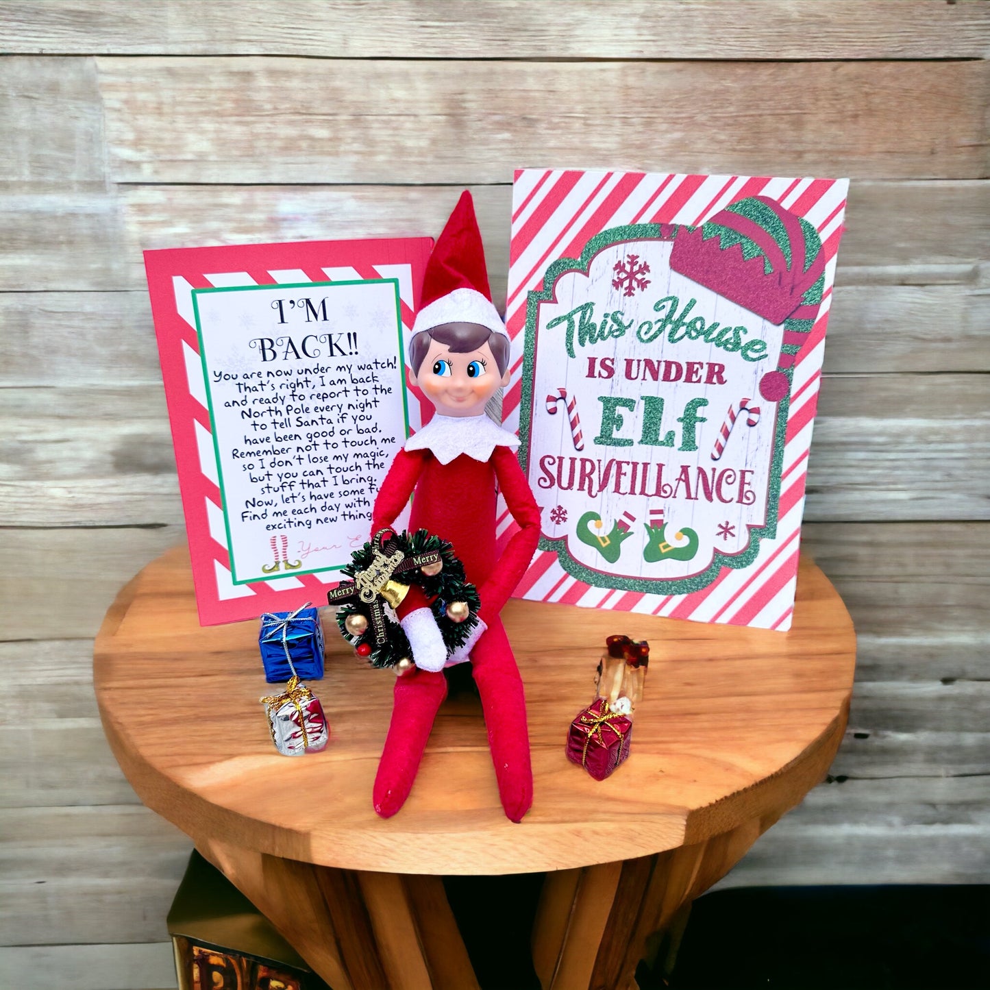 Elf Welcome Back Props and Activities