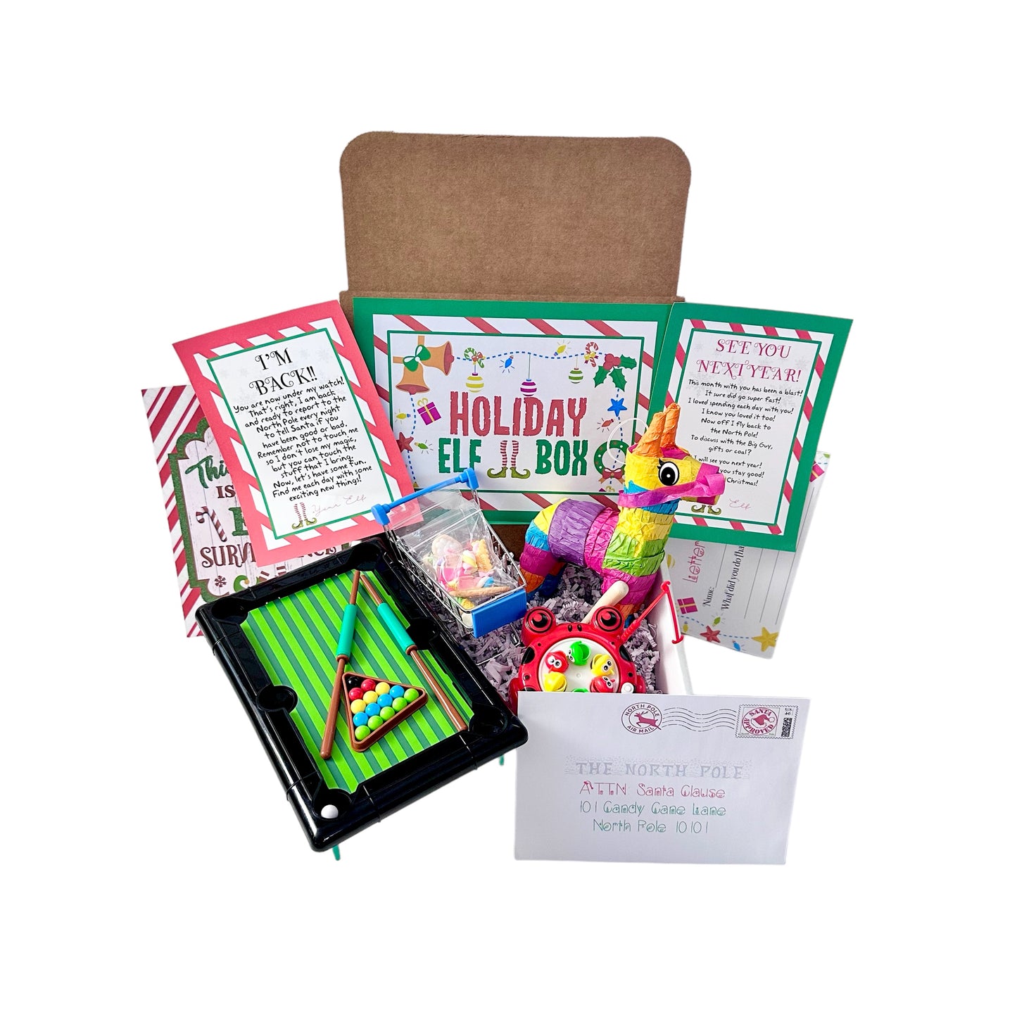 Elf Party Pack Props and Activities