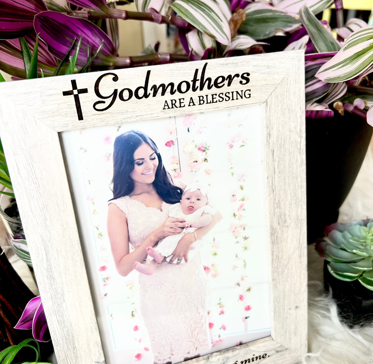 Godmother Engraved Frame