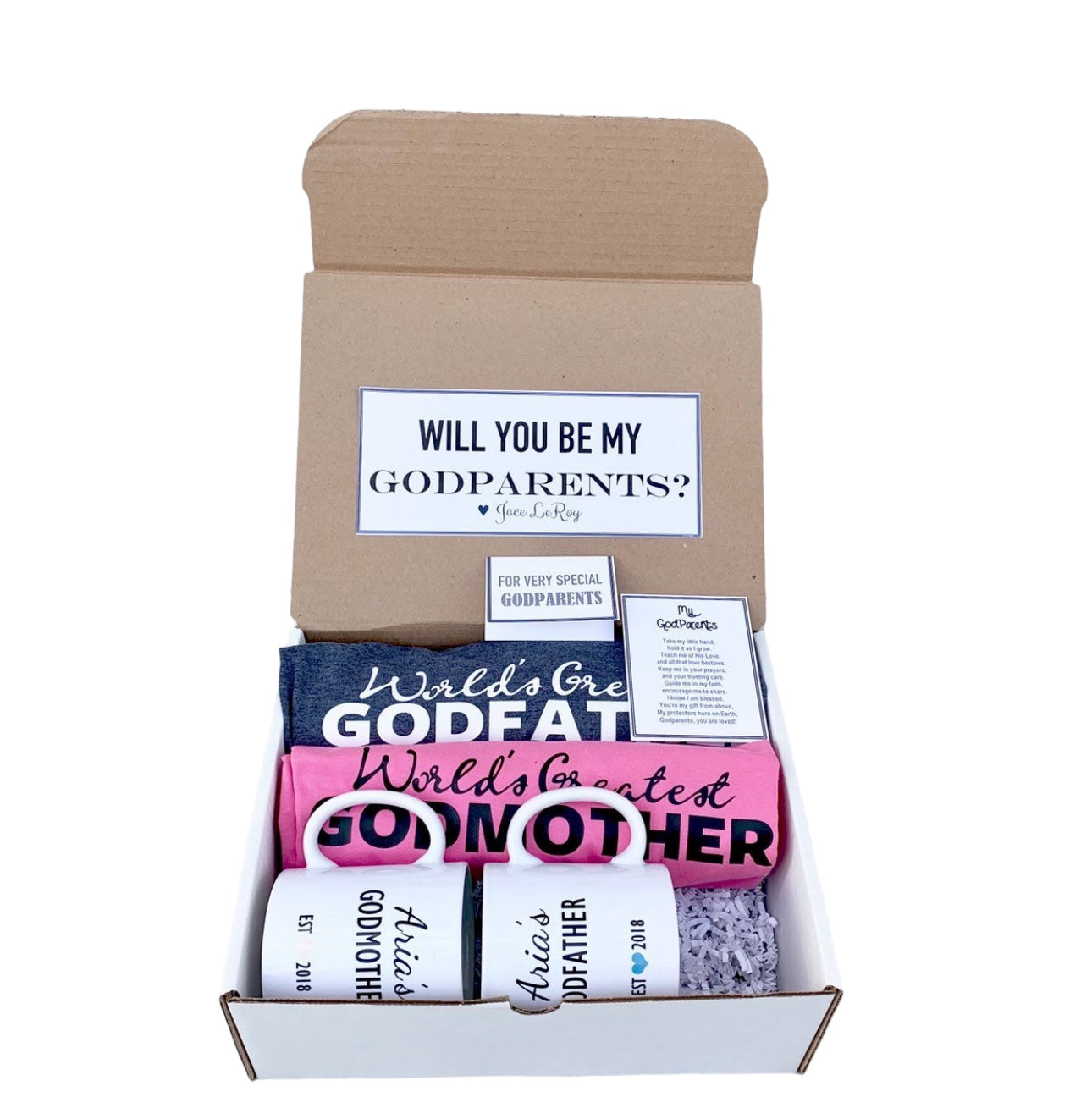 Godparents Proposal Gift Set