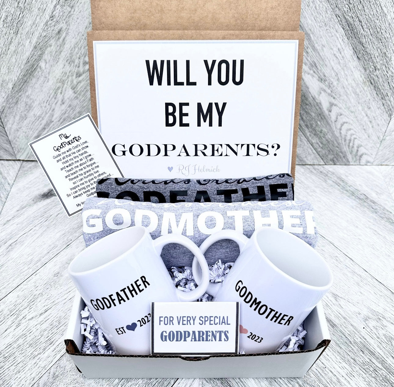 Godparents Proposal Gift Set