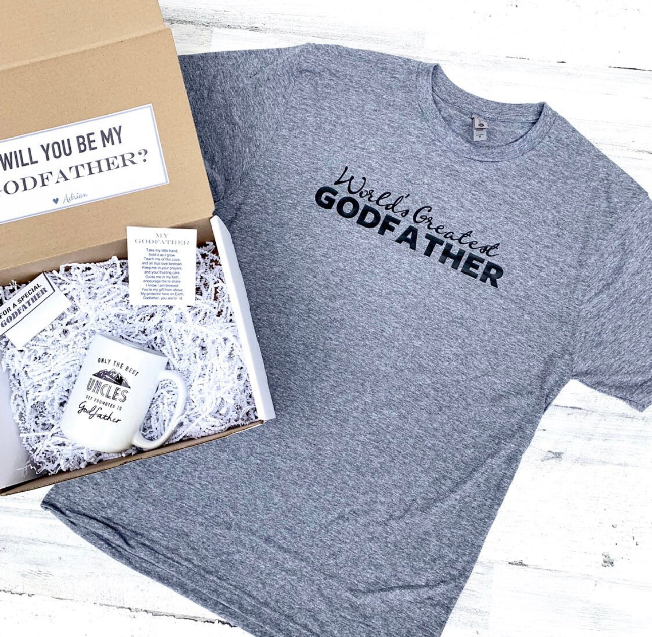 Godfather Proposal Gift Set