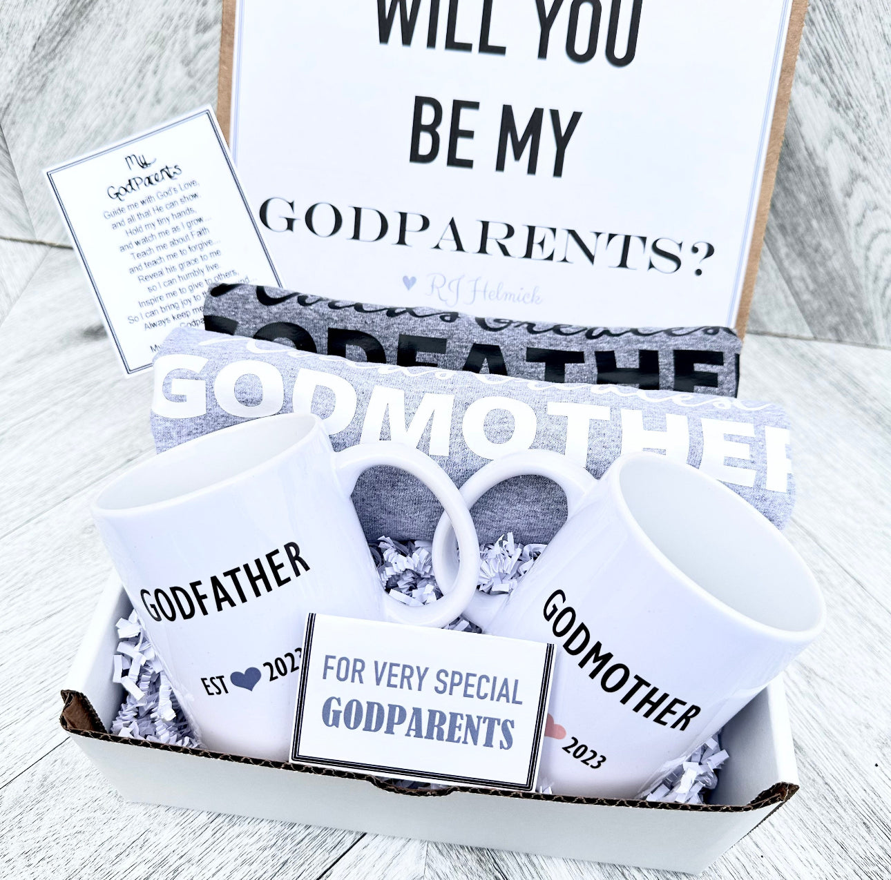 Godparents Proposal Gift Set