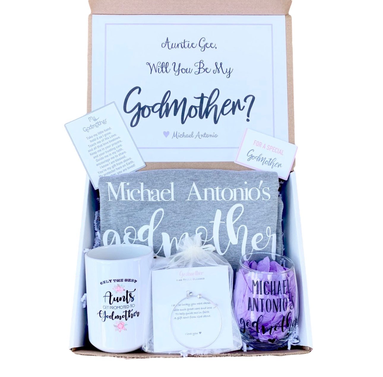 Godmother Proposal Gift Set