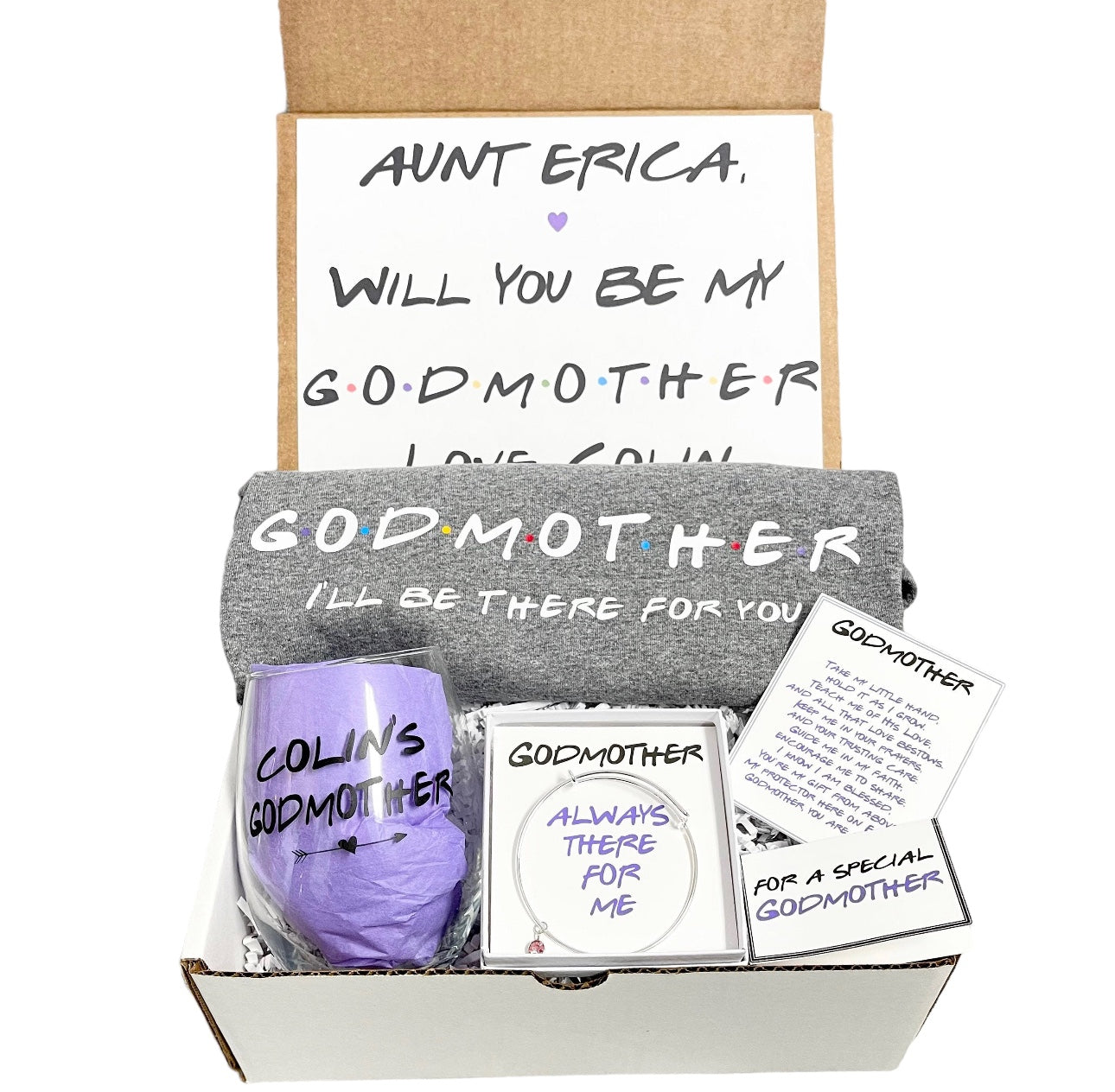 Godmother Proposal Gift Set