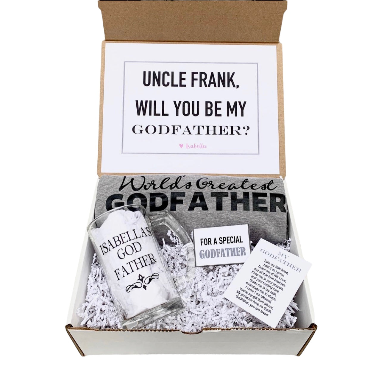 Godfather Proposal Gift Set