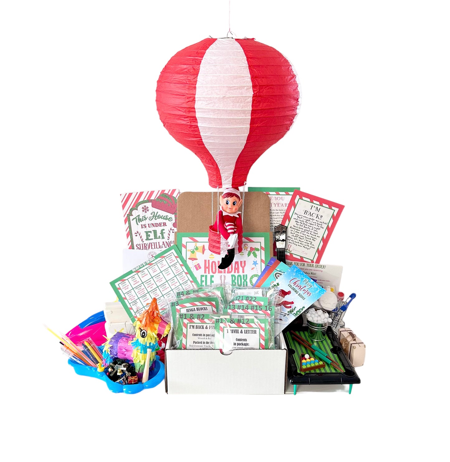 Holiday Elf Kit - 24 Days of Fun- Family Traditions - Accessories Kit